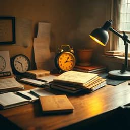 Past Midnight Study Desk Lofi - After Hours Focus