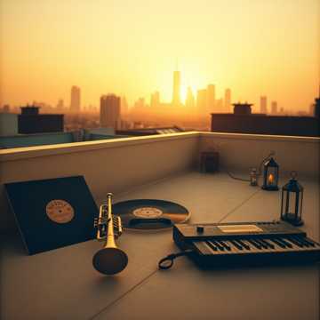 Rooftop Sunset Jazz